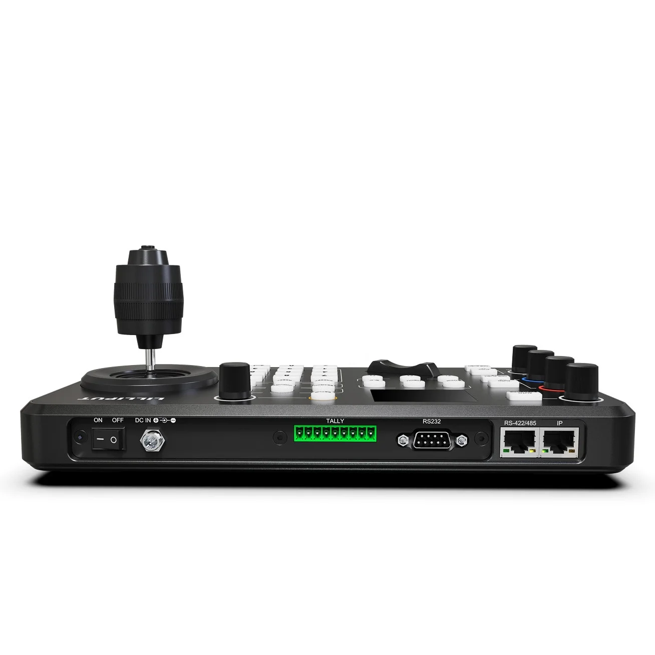 Professional PTZ Camera Controller for Video Conferences 4D Joystick IP Network RS485 & PoE Radio & TV Broadcasting Equipment