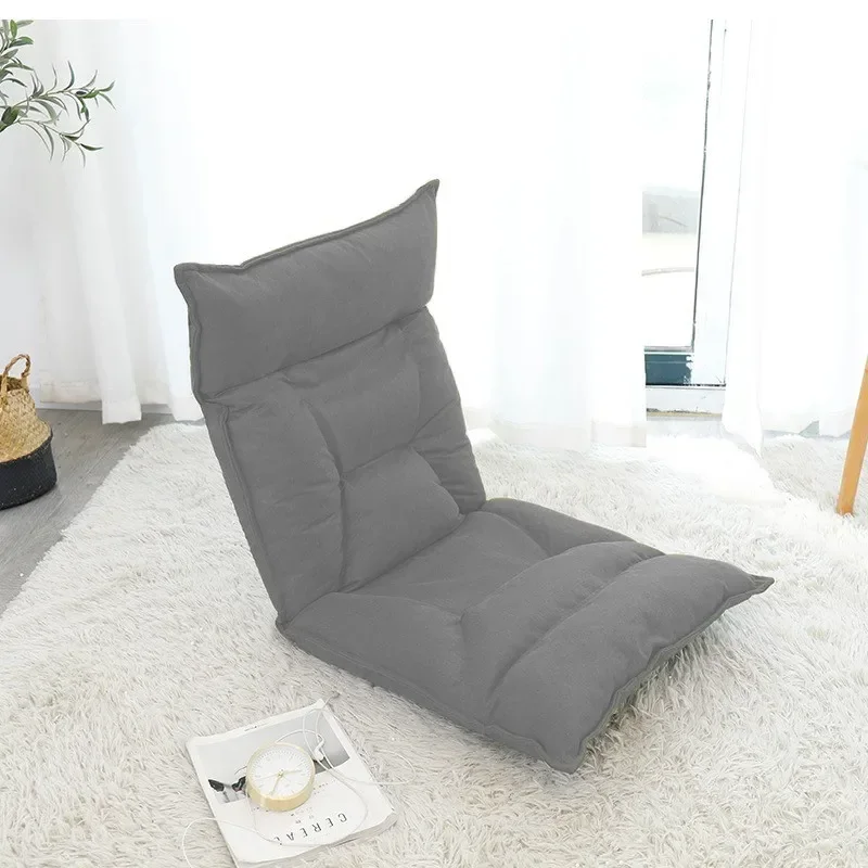 

Bedroom Living Room Floor Chair Lazy Sofa Tatami Gaming Reading Chair Bay Window Lounge Chair Adjustable Backrest