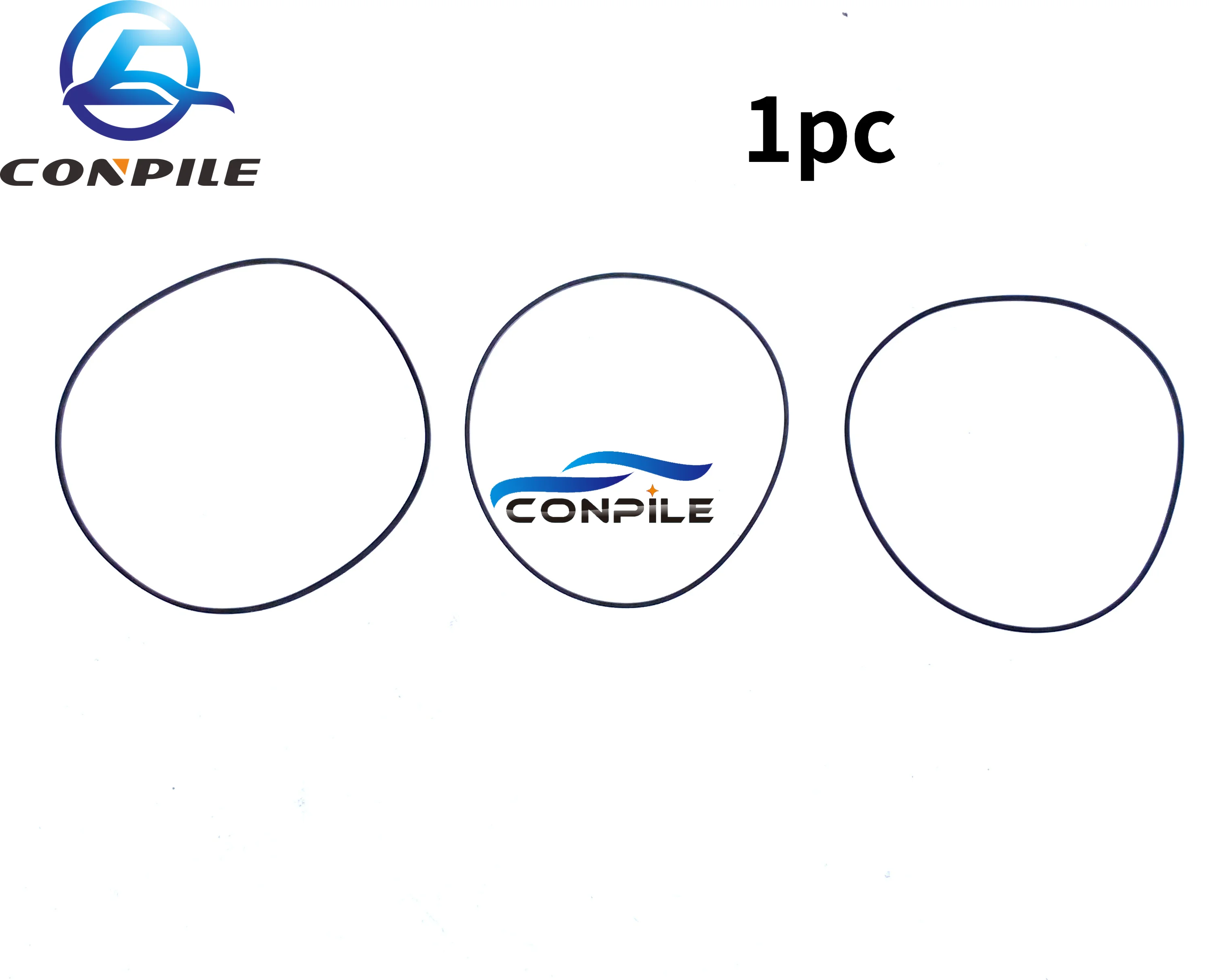 

1pc 0.9mm width transmission rubber drive belt for walkman repeater cassette deck counter audio tape recorder