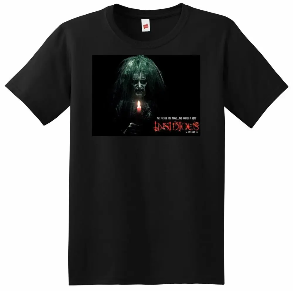 INSIDIOUS T SHIRT Bluray Dvd Poster Or Anime Graphic T-shirts For Men Clothing Women Short Sleeve Tees Unisex Summer