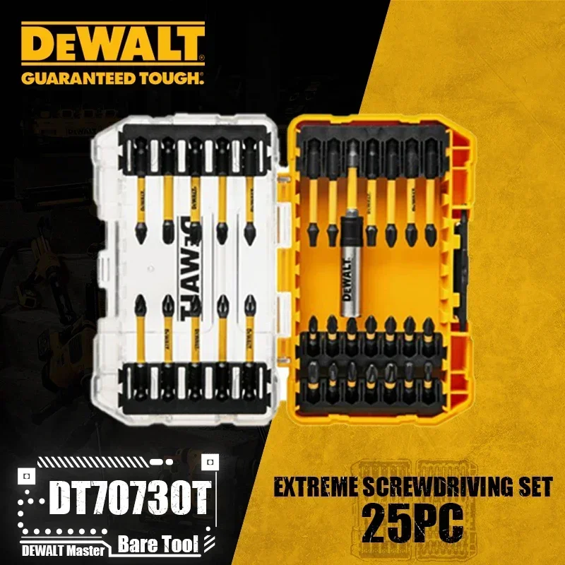 DEWALT juego de brocas para taladro, accesorios para herramientas eléctricas, DWANGFT100SET, DT71563, DT70758, DT70705, DT70732T, DT70730T, DT70702