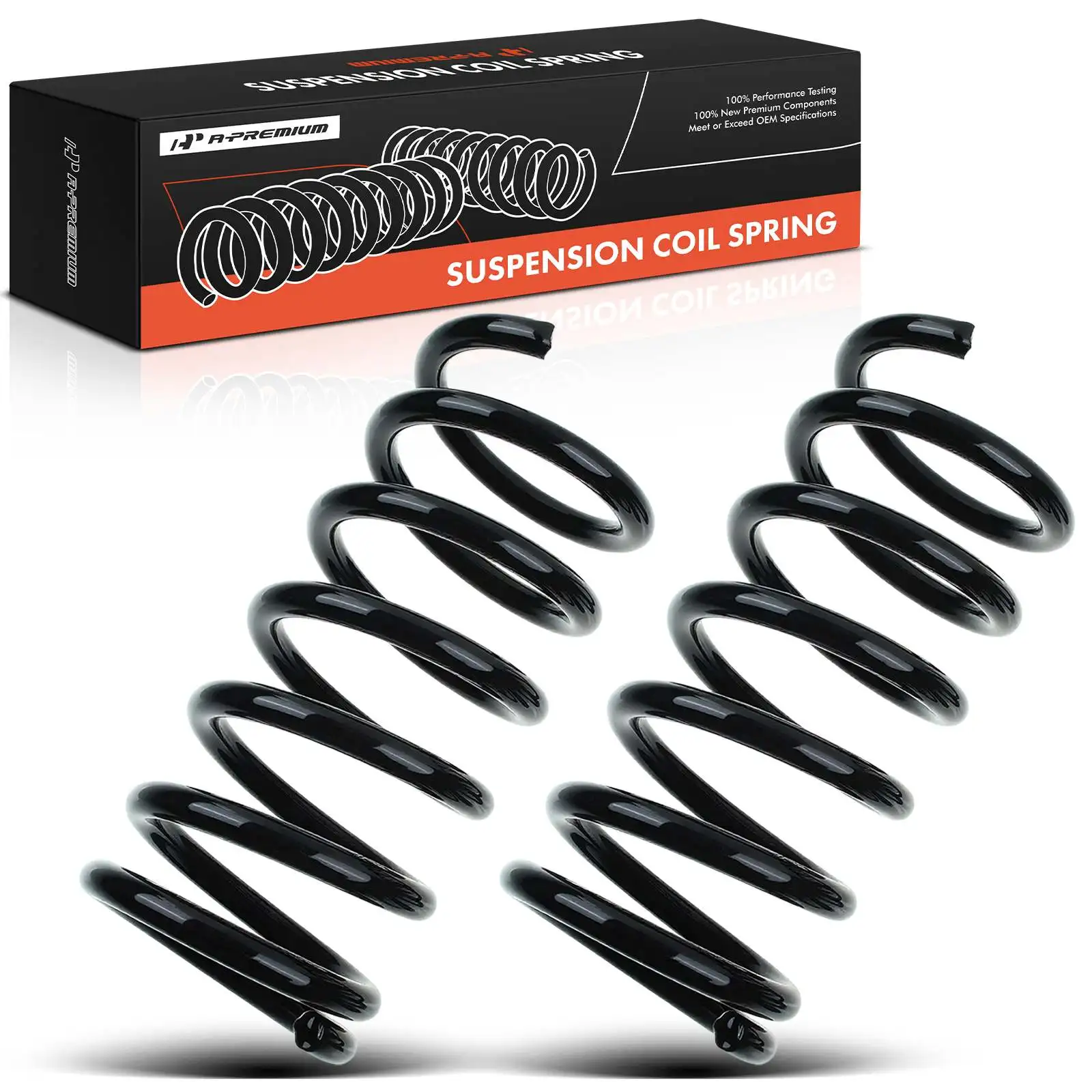 A-Premium 2Pcs Rear Left & Right Coil Springs for Nissan Altima 2002-2006 Maxima 2004-2008