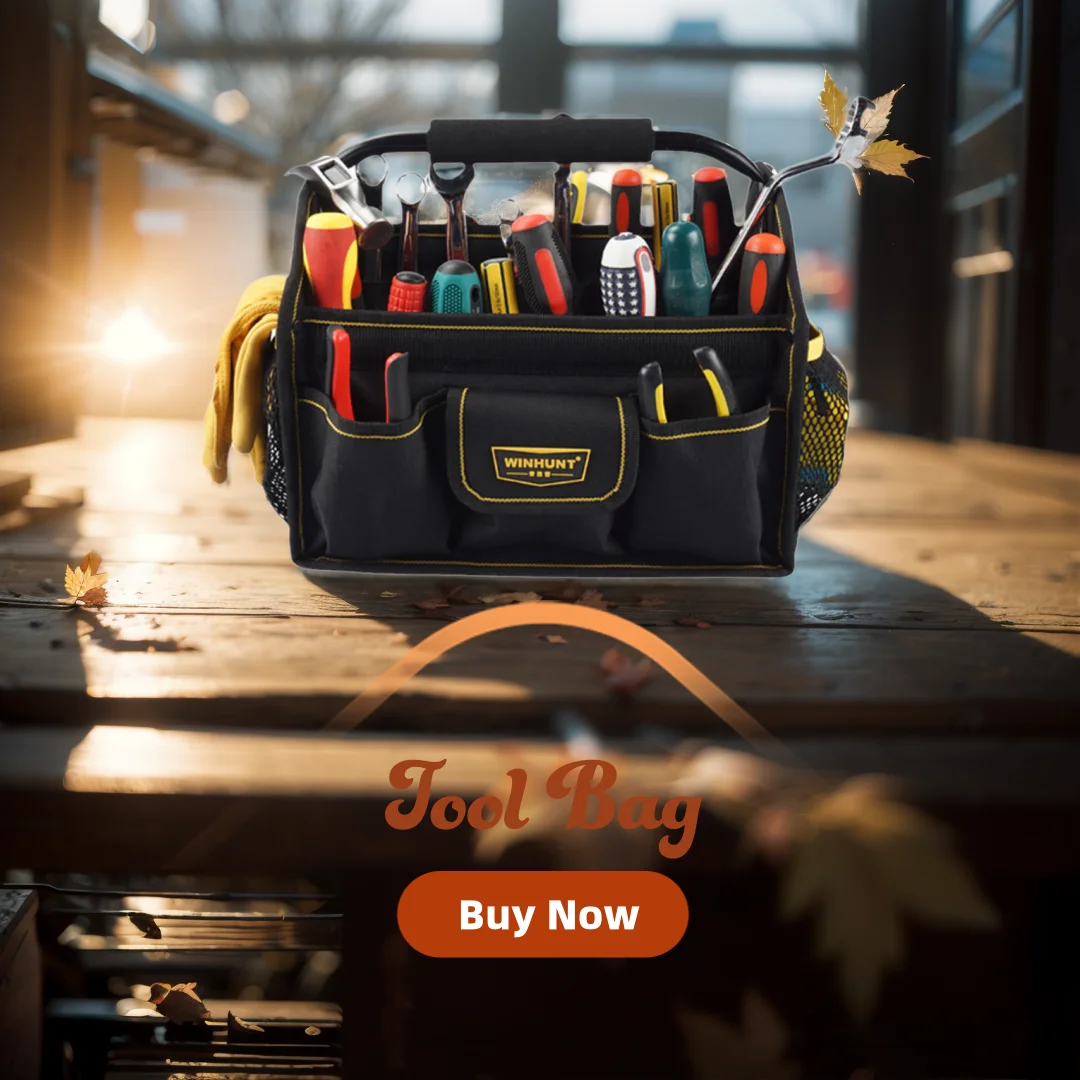 Large Capacity Tools Bag Oxford Cloth Open-Top Thicken Electrician Wookwork Bags Work Bags Waterproof Fasteners Pouch Suitcase