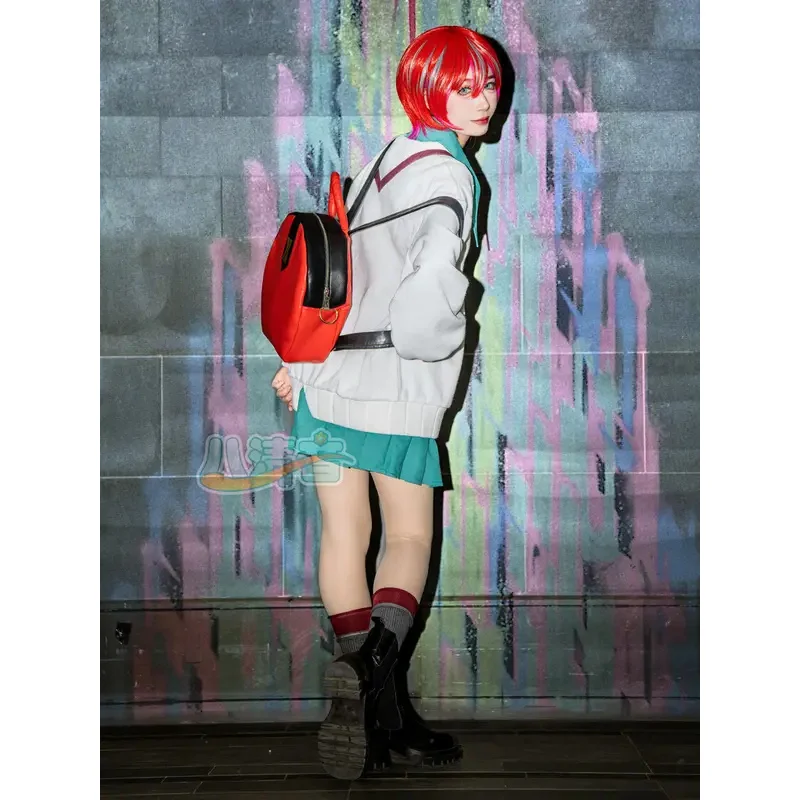 

CyGundam GQuuuuuuX Cosplay Costume Amate Yuzuriha Wig Cosplay Anime Game Japanese High School Uniform Machu Cosplay Clothes