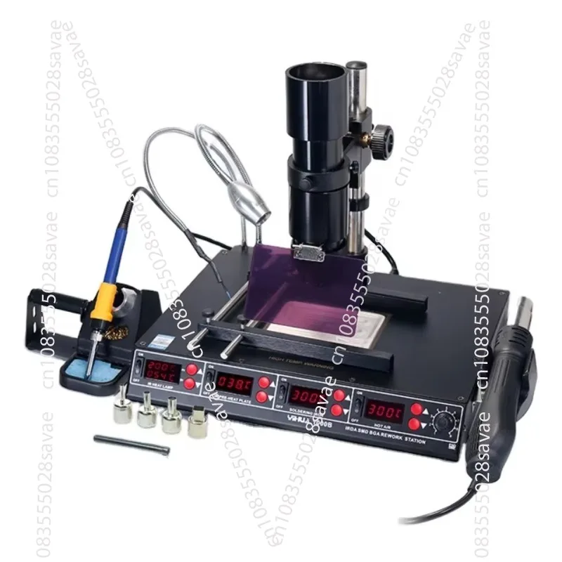 Yihua 1000B infrared heating soldering iron preheating station infrared light heating BGA hot air desoldering and welding