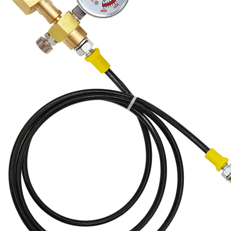 RALCA-Adattatore di ricarica e ricarica G3/4 di alta qualità per azoto, argon e CO2, adatto per bottiglie da 40 litri a piccoli serbatoi di saldatura