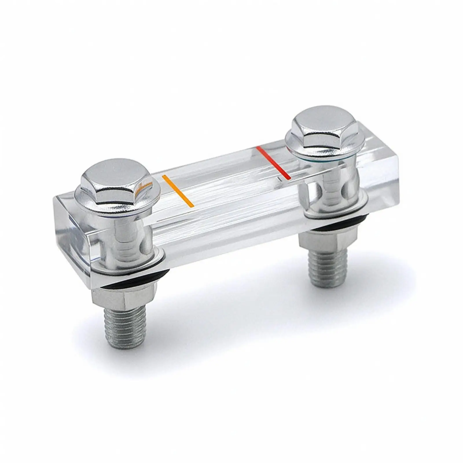 Liquid Level Gauge Accurate Acrylic Level Gauge Sight Glass Rectangular Indicator Easy to Install for Technicians
