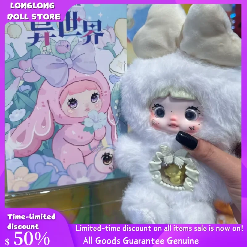 100% genuino Nommi V6, caja misteriosa ciega del mundo diferente, bonita muñeca Nommi, bolsa sorpresa, mochila, muñecas colgantes, figuras de Anime, Juguetes