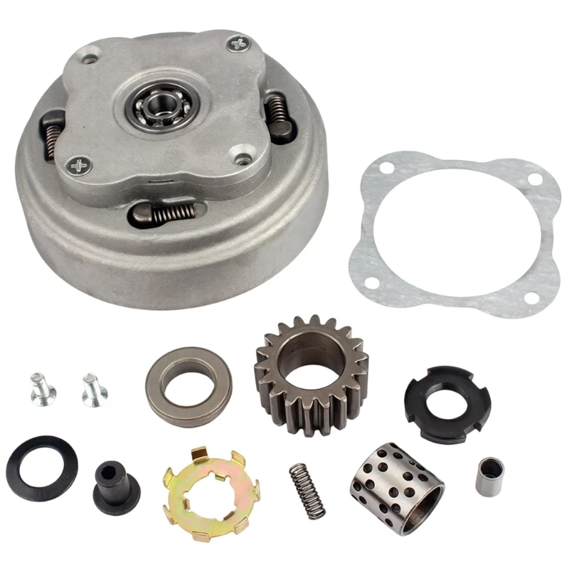 M76E Motorantriebs-Teilesatz für Reparaturarbeiten an 50–125 cm³, Motorrad-Metalltrommelsatz mit 17-Zahn-Zahnrad, Dichtung – Detail 3