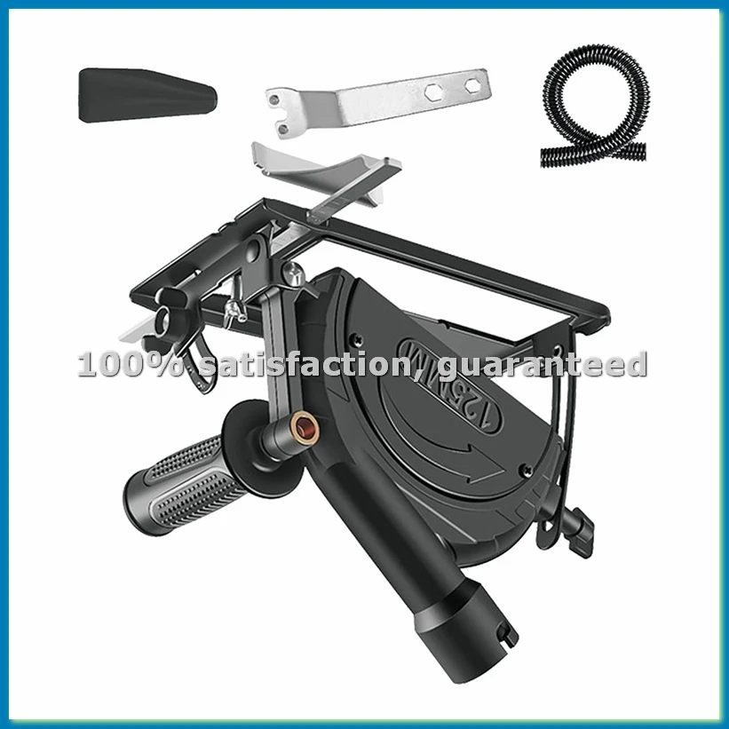 

Стойка для угловой шлифовальной машины, регулируемый угол резки 0-45 градусов, фиксируемая подставка для полировальной машины, для угловых шлифовальных машин 4-5 дюймов B-AC17