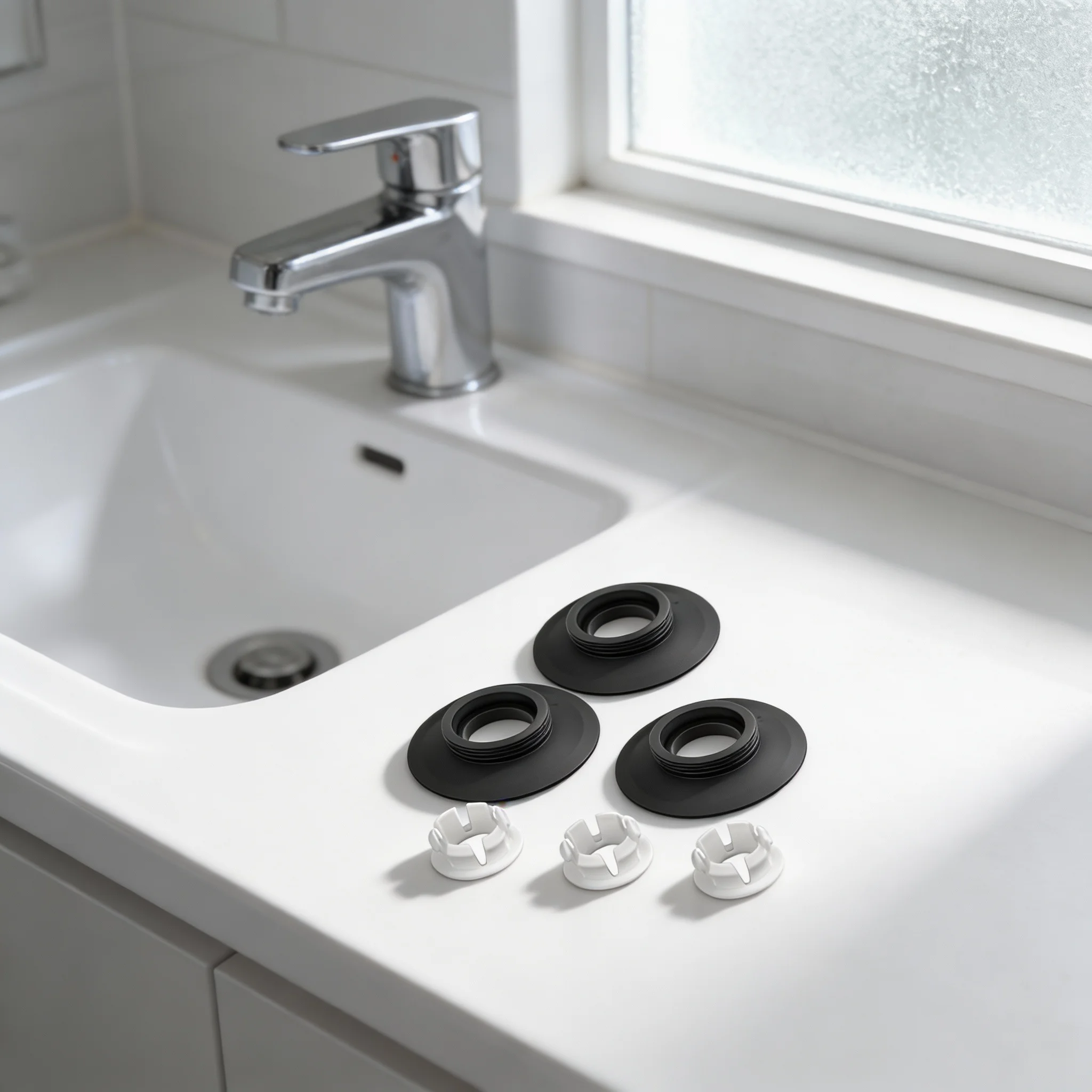 For Ideal Standard SV01967 Toilet Drain Valve Replacement Silicone Seal Rings Flush Valve Seal Washer Diaphragm