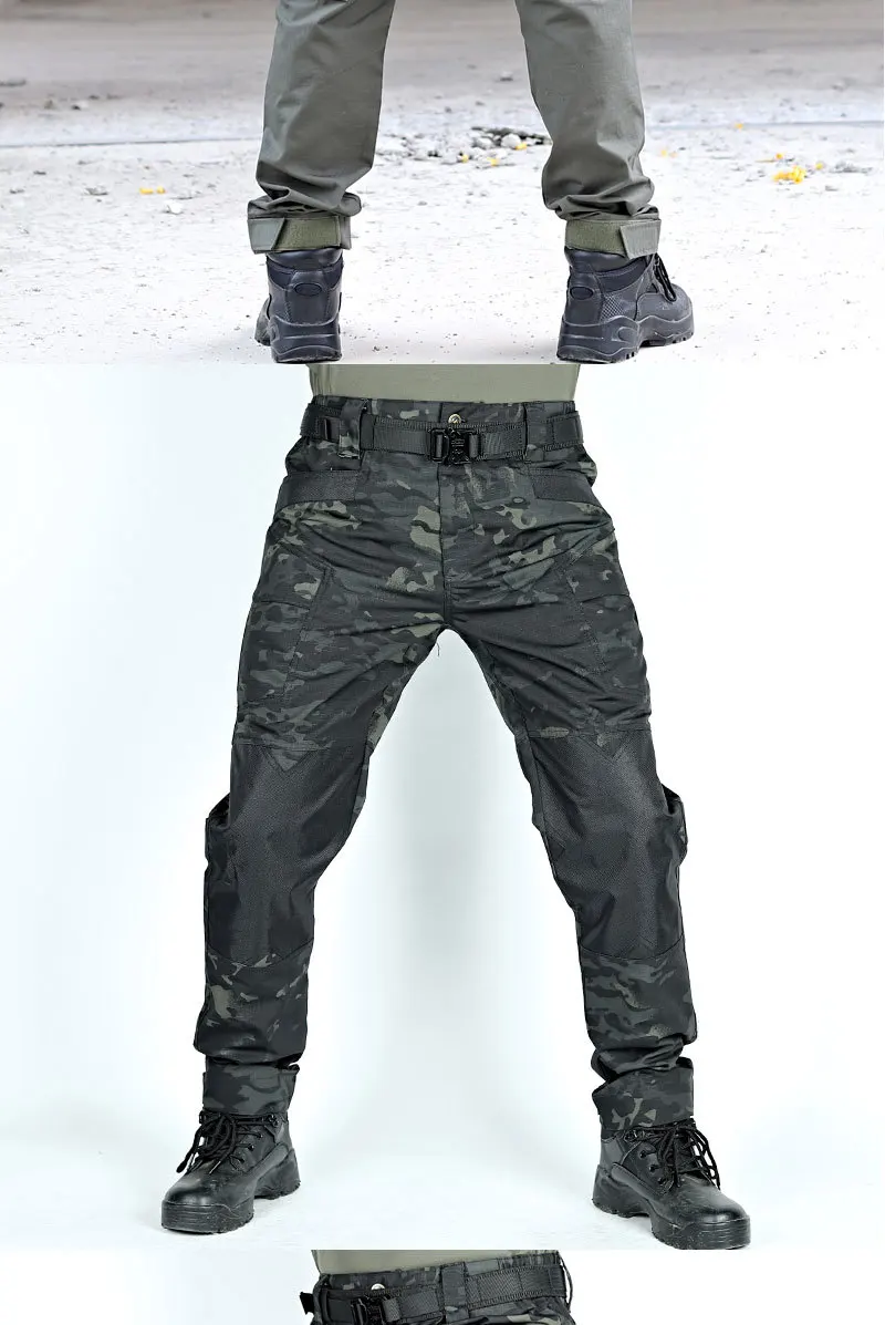 Taktisches Set für Herren Outdoor-Training Atmungsaktive Tarnuniform Kriegsspiele 2-teiliges Set Schnelltrocknende Wanderkleidung Verschleißfeste Sets – Detail 34
