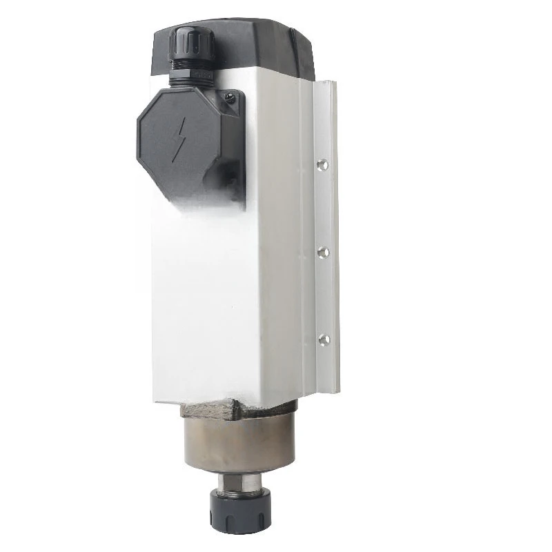 

Square air-cooled high-speed motor spindle with edge woodworking aluminum-plastic machine engraving machine accessories