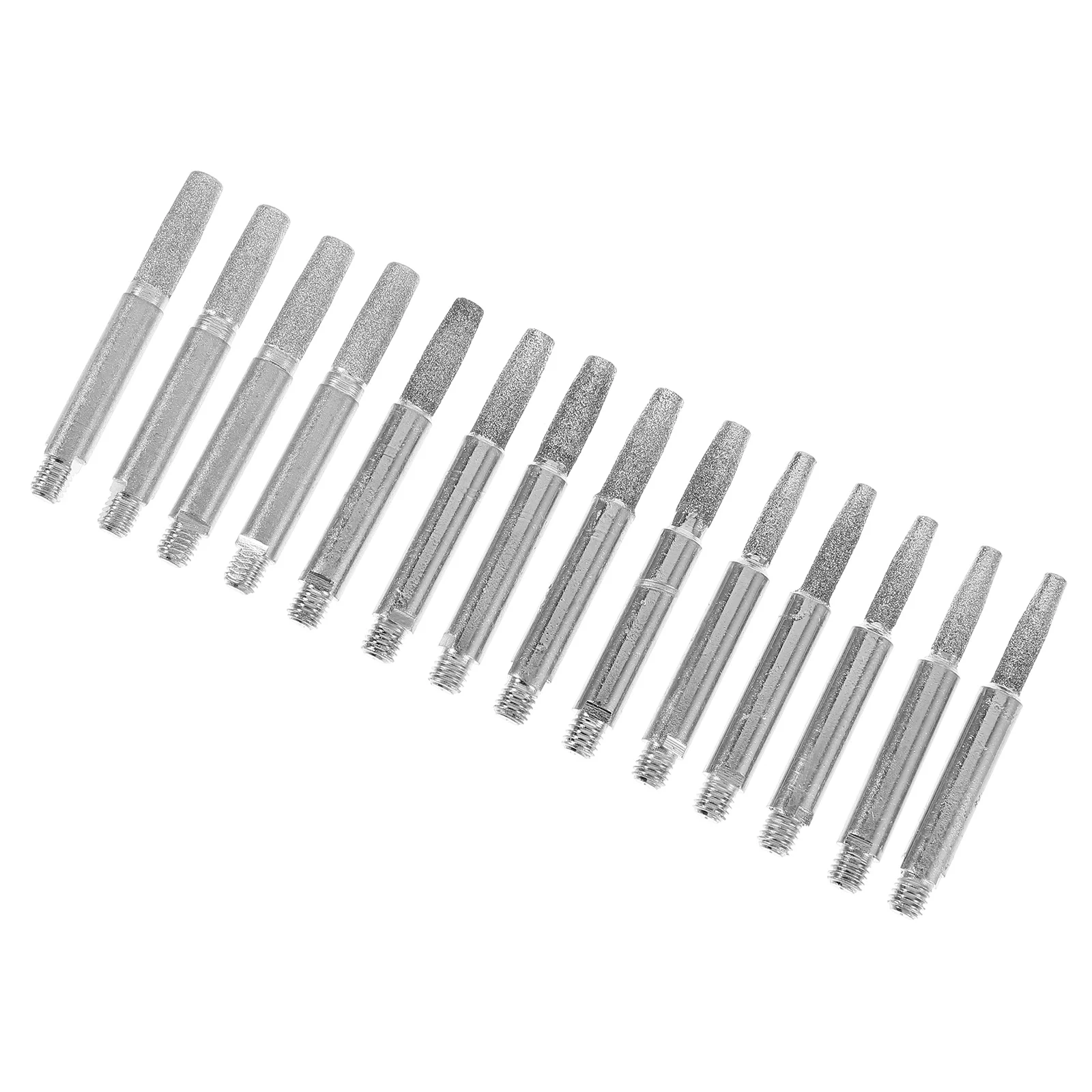 

12pcs Chainsaw Stones 48mm Round Corundum Iron Material Sharpening Diamond Chainsaw Sharpener File Tools for Maintenance