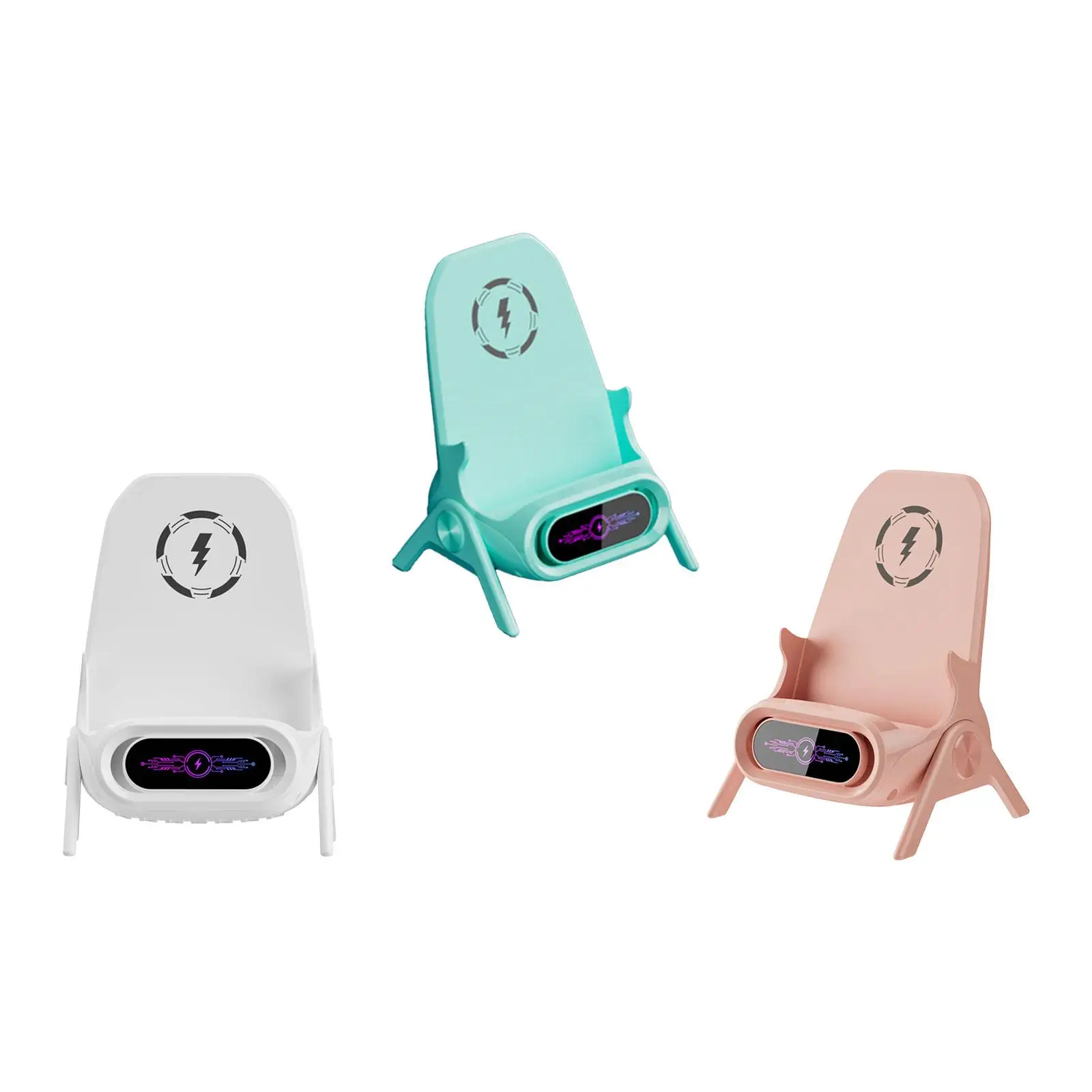 

Мини-стул, беспроводное зарядное устройство, многофункциональная настольная подставка для телефона, держатель для телефона