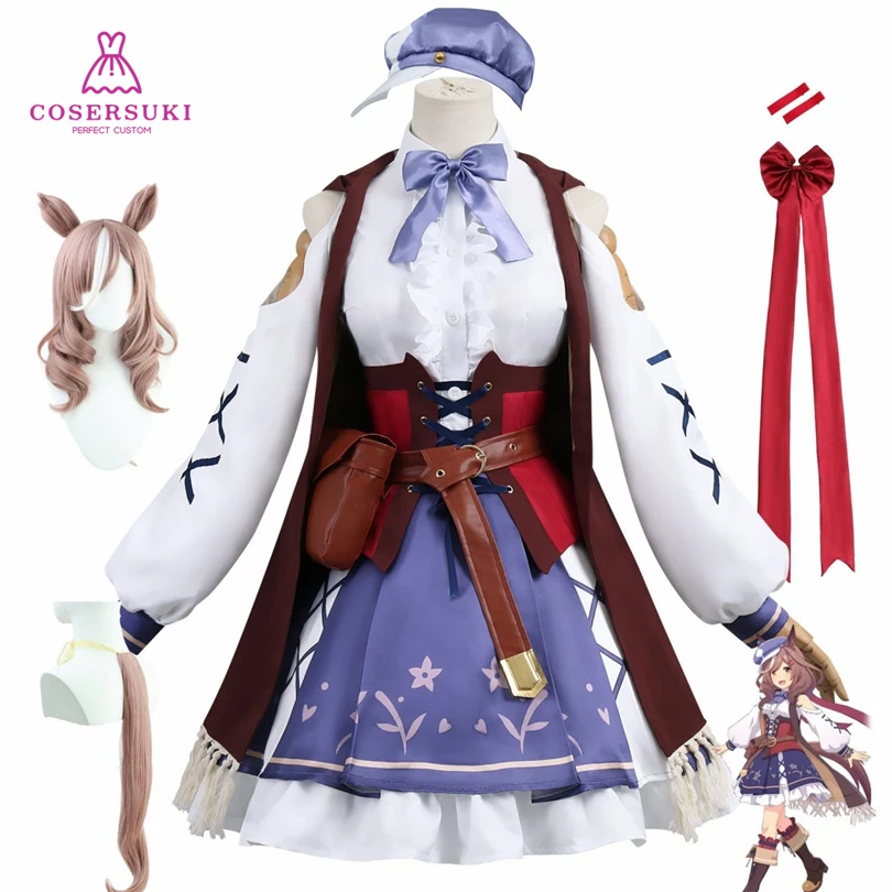 

Uma Musume Pretty Derby Matikanetannhauser Pan Paka Tiru Toto Cosplay Costume Halloween Christmas Convention Outfit