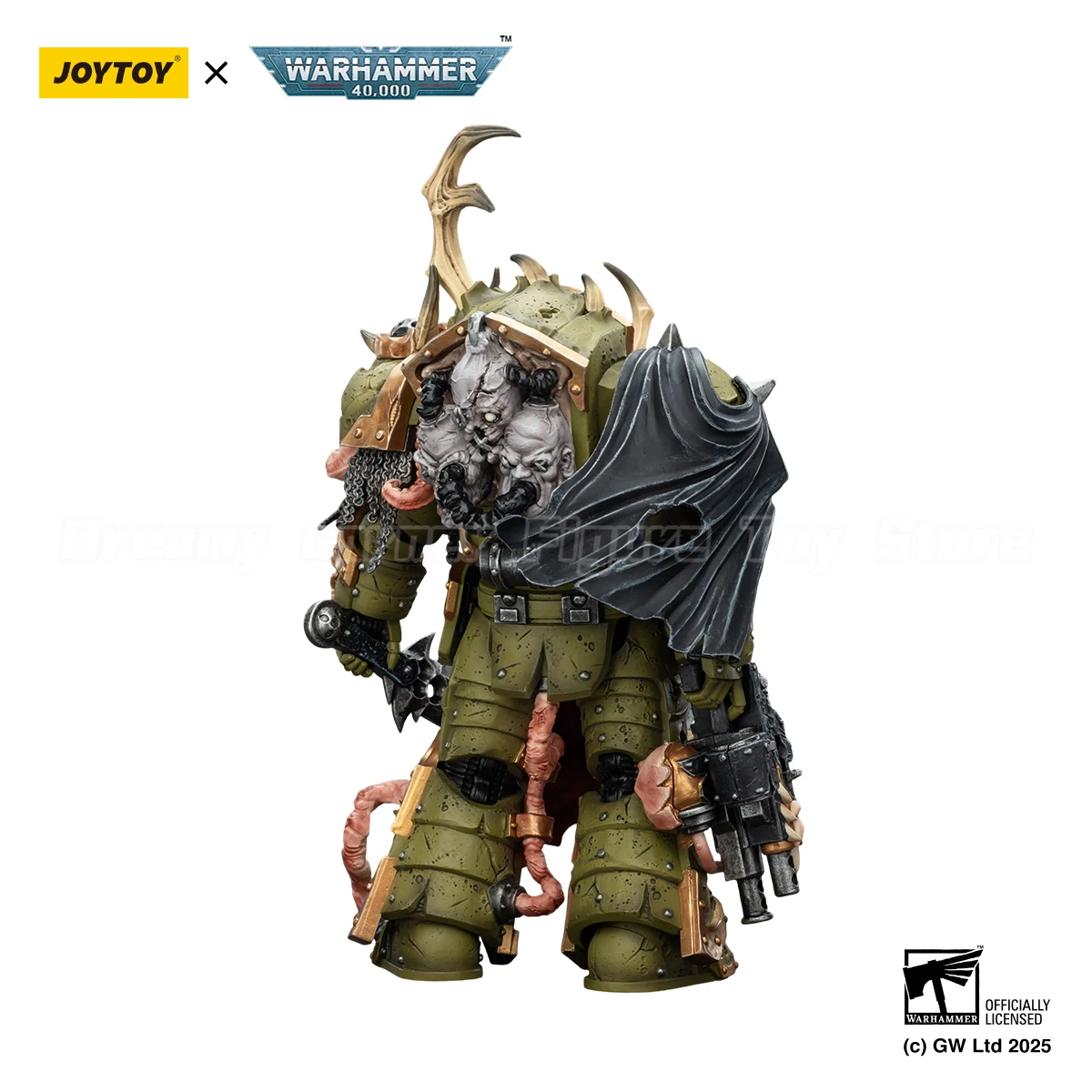 

Доставка в течение 24 часов: JOYTOY Warhammer 40K Death Guard Blightlord Terminator 3 с комбинированным бластером и клинком Буботика, масштаб 1/18, фигурка
