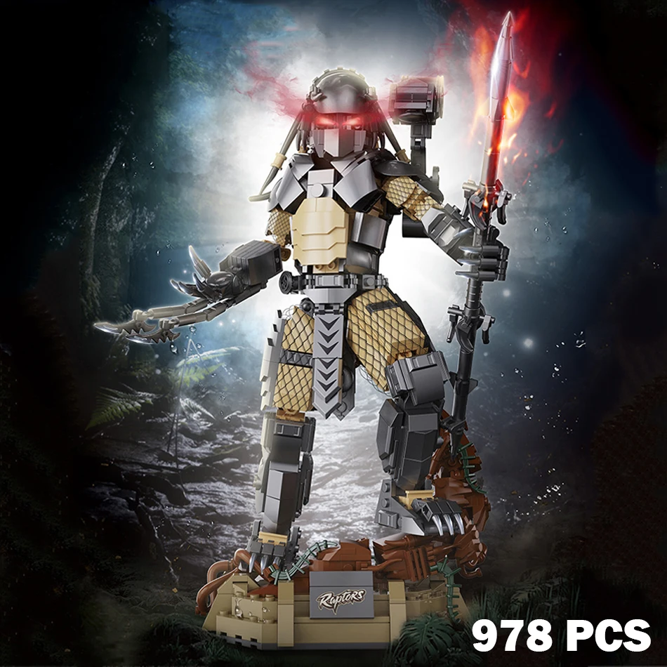 MOC Space Alien Warrior Monste – обзор и цена Model Kit Robocop