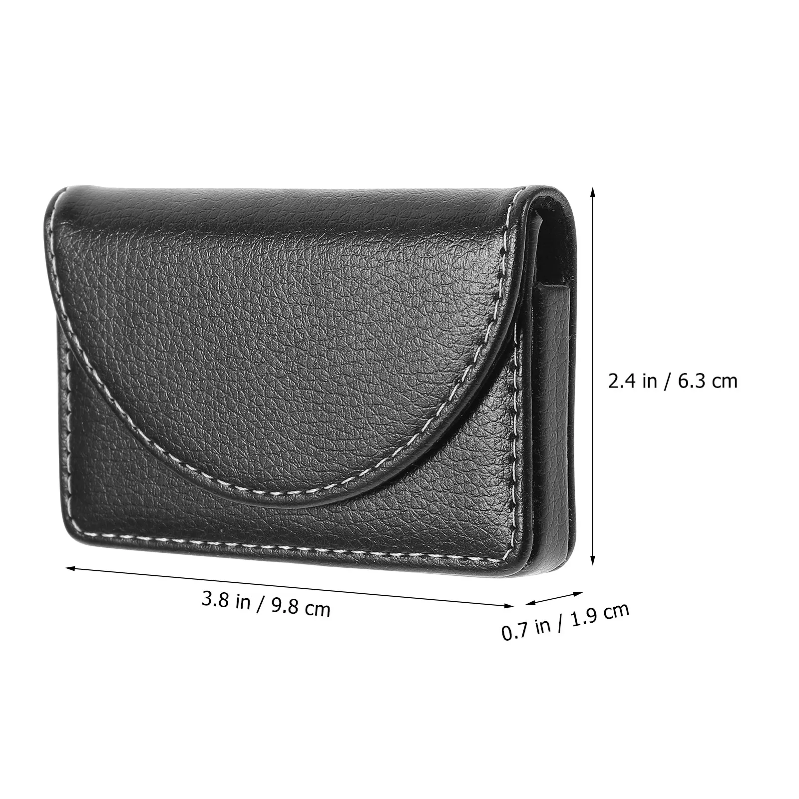 Portable Business Card Case Holder Cards Travel Easy Open Close Essentials Index Display Office