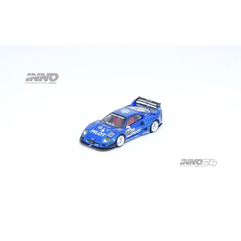 INNO In Stock 1:64 LBWK F40 Tokyo Auto Salon 2024 Diecast Diorama Car Model Collection Miniature Toys