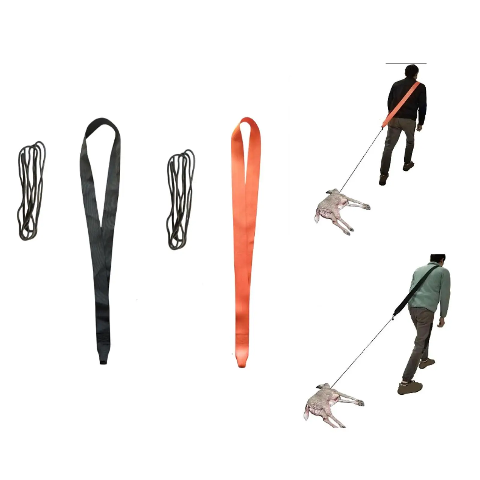 Deer Tow and Harness Pull Rope Deer Hunting Pull Strap Outdoor Accessories