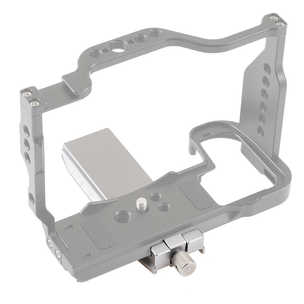 BGNing Metall-Schnellwechselplatte für DJI RS 4 Mini, kompatibel mit Arca-Swiss-Montageplatten, Kamerakäfigen und L-Platten, verstellbar – Detail 31