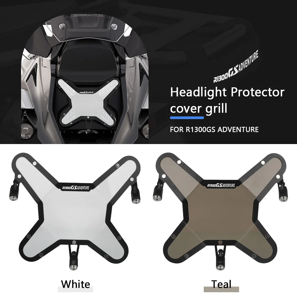 

GS1300 MotorcycleFor BMW R1300GS R 1300 GS R1300 GS 1300GS 2023 2024 Aluminium Headlight Protector Light Cover Protective Guard