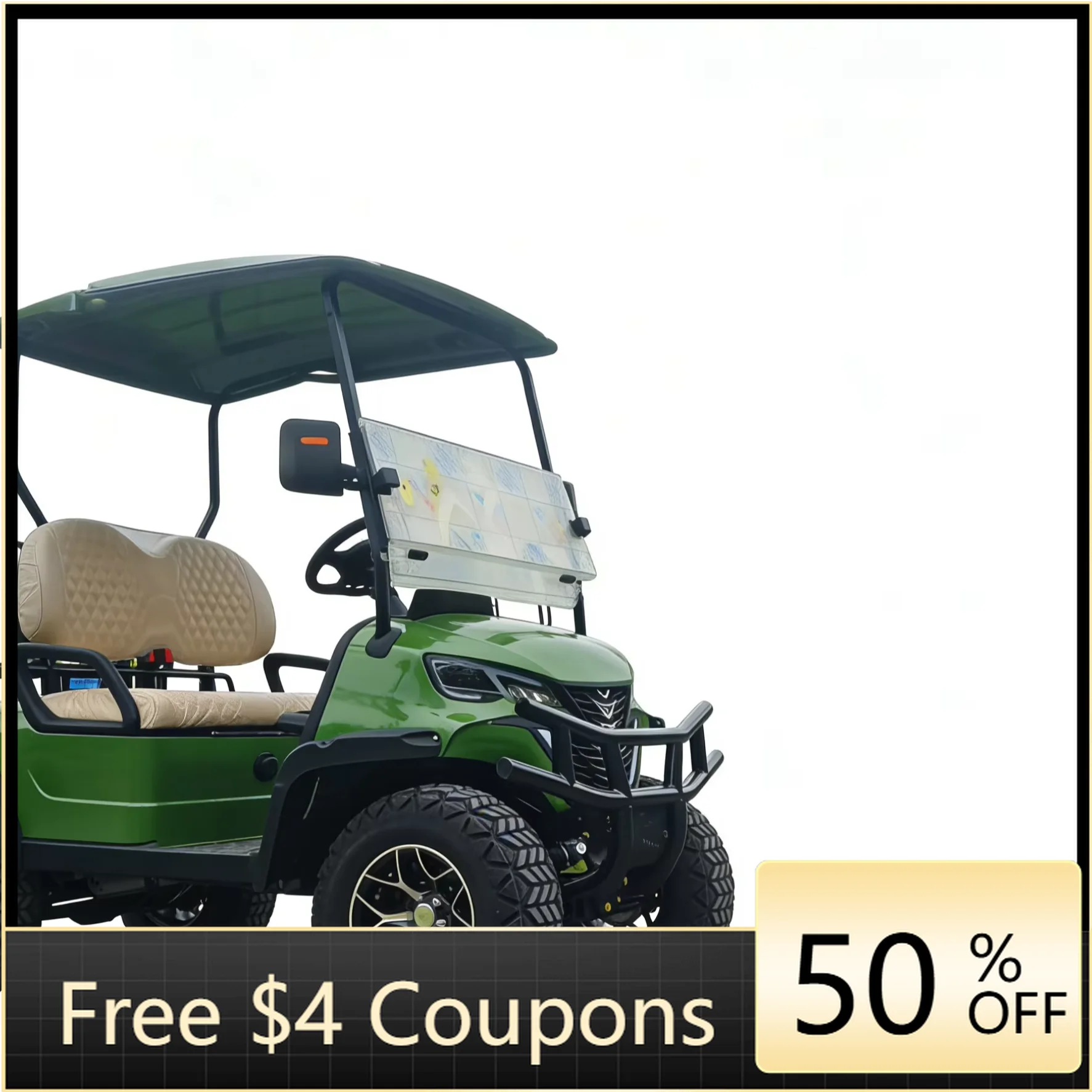 Rs High Quality Multi-Purpose Truck Golf Cart - New, Suitable for Hotels, Resorts and Housekeeping, High Performance, Eco-Friend