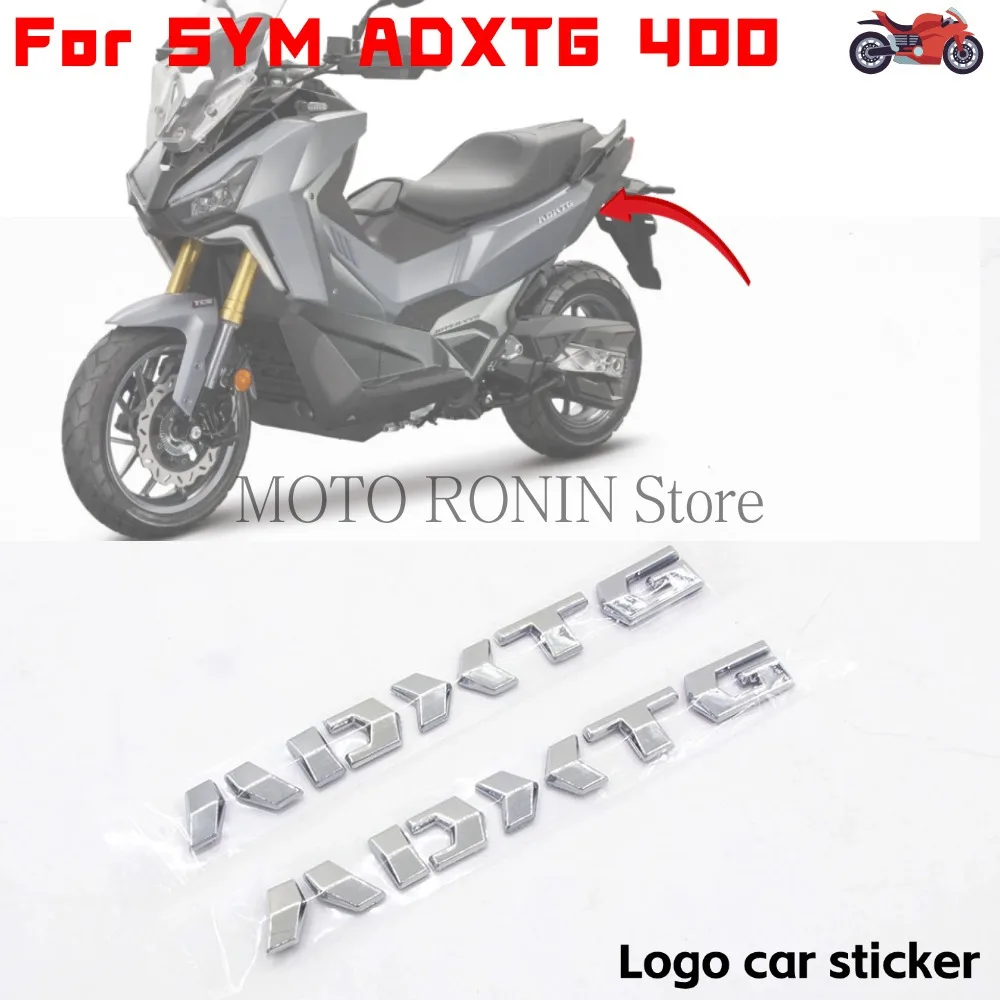 

For SYM ADXTG 400 ADXTG400 ADX400GT Original Accessories Left Right Car Hood Label Nameplate Logo