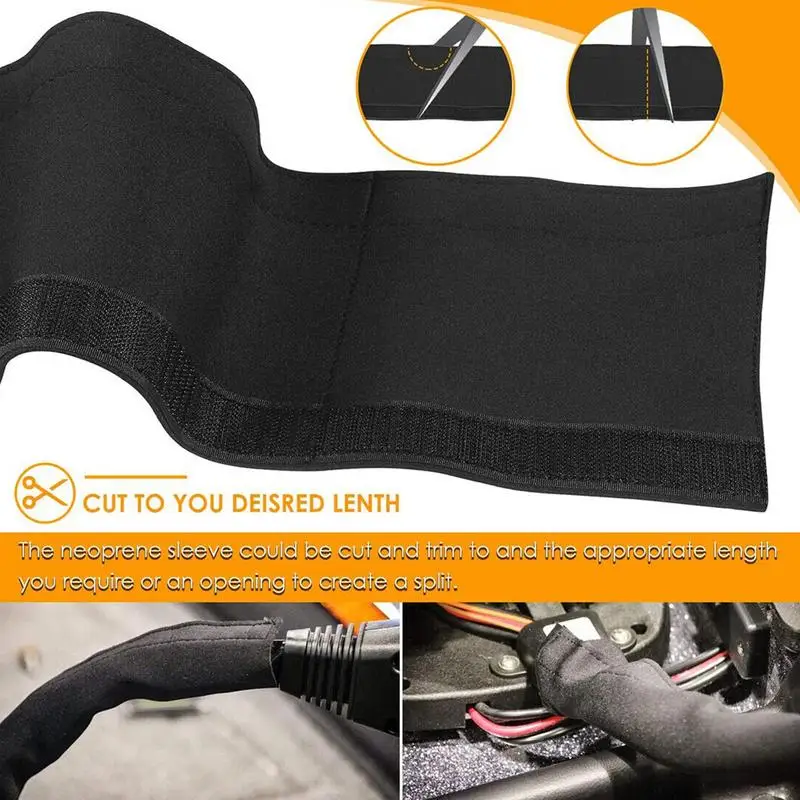 Trolling Luva do fio do motor para DIY Garante, cabo longo, barreira impermeável, acessórios do motor, puro, 60 polegadas