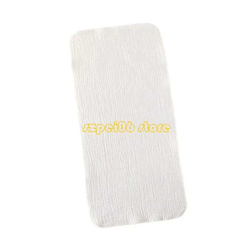 

45BF Cotton Washcloth Soft and Absorbent Towel Breatahble Burping Cloth