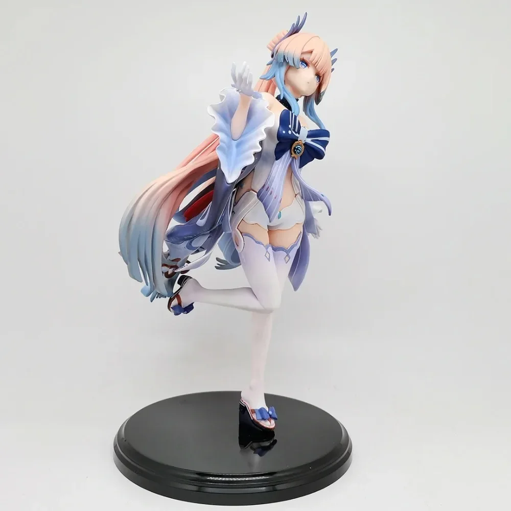 25cm Genshin Impact Figure Sangonomiya Kokomi Anime Girl PVC Action Figurine Toys GK Statue Game Collection Model Doll Gifts