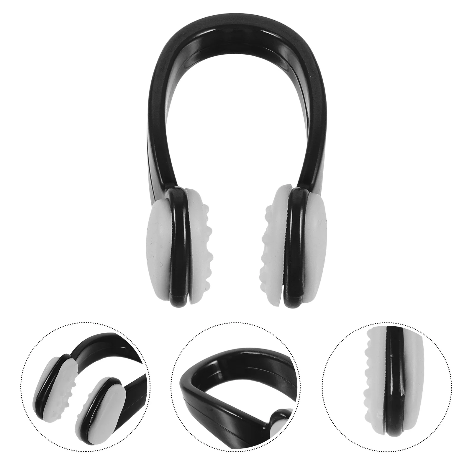 مشابك أنف للسباحة من السيليكون الناعم المريح للأطفال والكبار غير قابلة للانزلاق، سدادات أنف متينة للسباحة آمنة وسهلة الاستخدام للسباحة #2