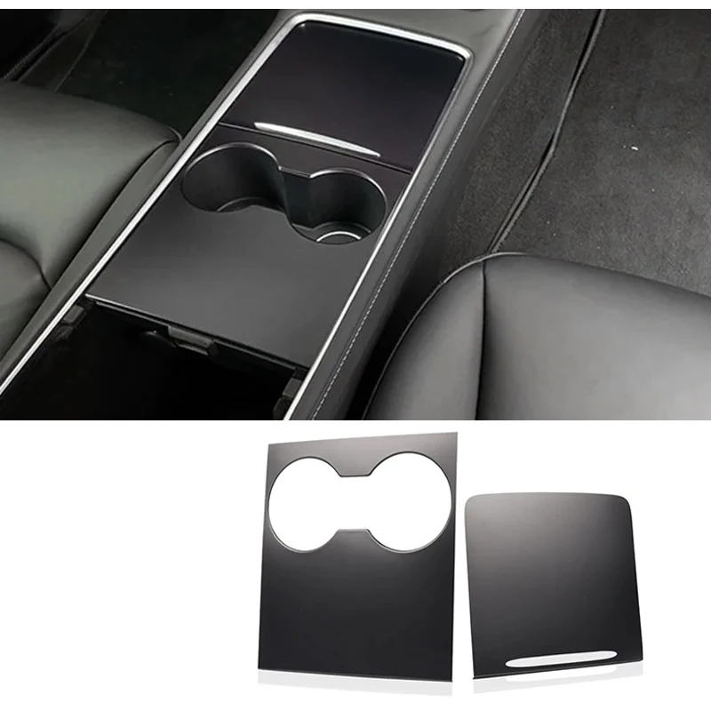 Kit avvolgente per Console centrale adesivo decorativo in PVC rigido/pellicola vinilica per Tesla Model 3/Y 2021 2022 Cover per lifting facciale con