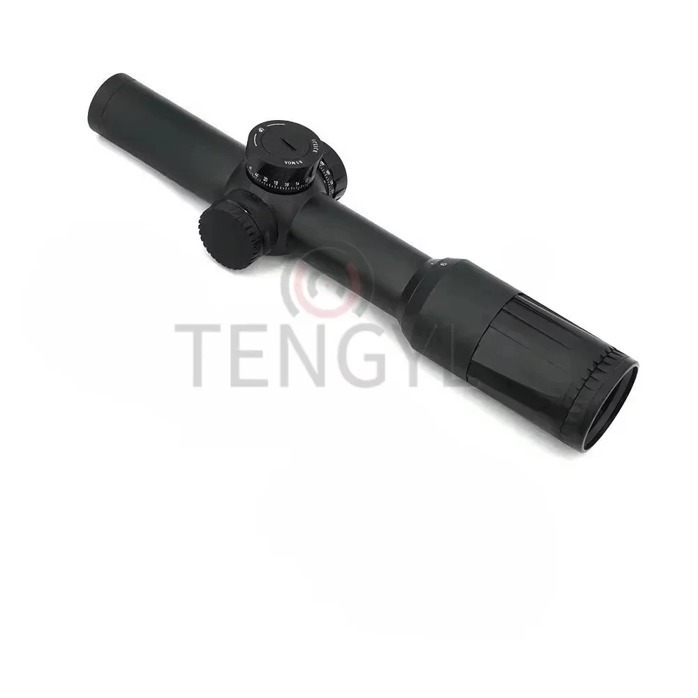 1-6x24 FFP LPVO SR1 VUDU Scope Reticle Scope 30mm Tube Black Original Markings For Hunting 5