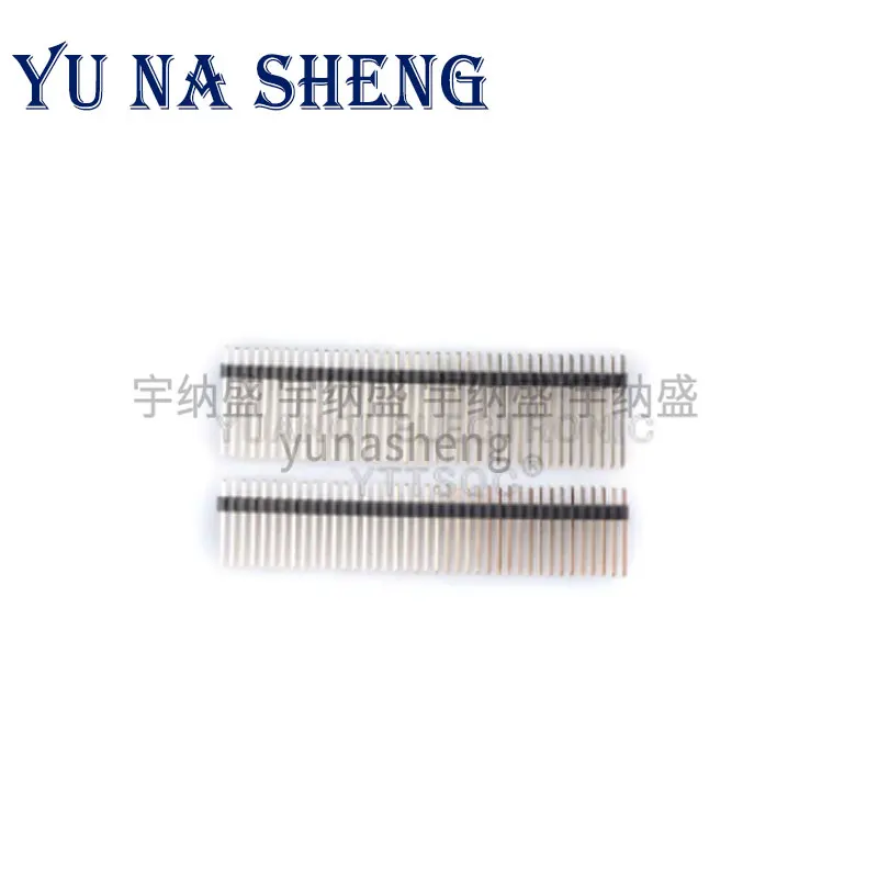 1.27mm 1.27 Single Double Row Male 1X40P 2*50P Breakaway PCB Board Pin Header Long 11mm 12mm 14MM Connector Strip Pinheader