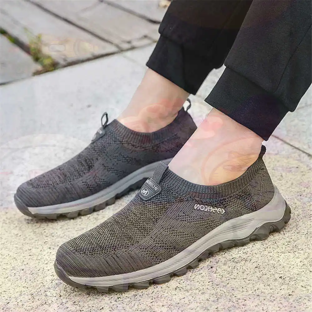 

40-41 Size 44 Shoes Without Heel Vulcanize Men's Shoes Summer Sneakers Silver Loafers Sports Tene High-level Runners New