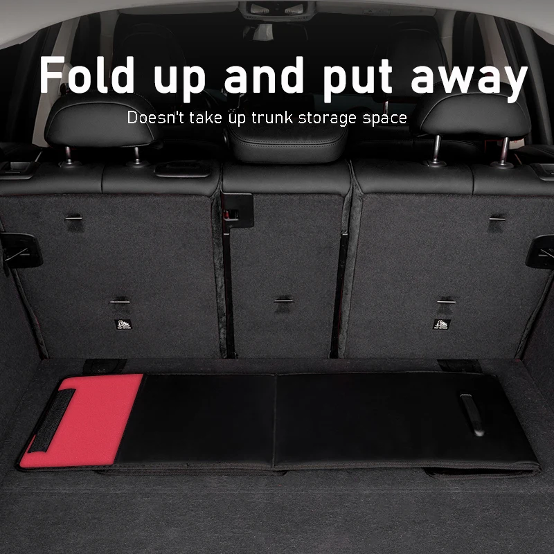 PU Leather Car Trunk Storage Bag Collapsible Camping Box For Audi Sline A1 A3 A4 A5 A6 A7 A8 B8 B9 B6 C6 Q2 Q3 Q5 Q7 Q8 TT S3 S4 view 4