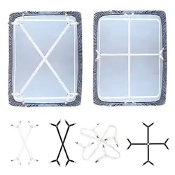 Fasteners Cover 4/8 Clips Bed Sheet Holder Non-Slip Elastic Mattress Clip Adjustable Fixing Strap Grippers Sheet