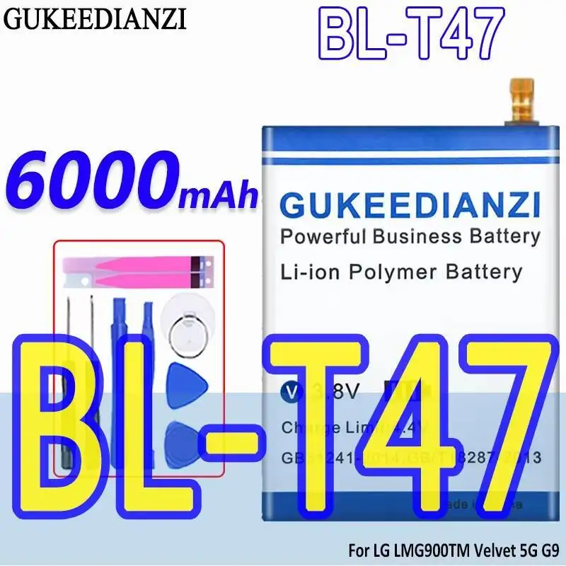 

For LG Velvet LMG900TM 5G BL-T47 G9 High-Capacity Stable Mobile Phone Battery 6000Mah