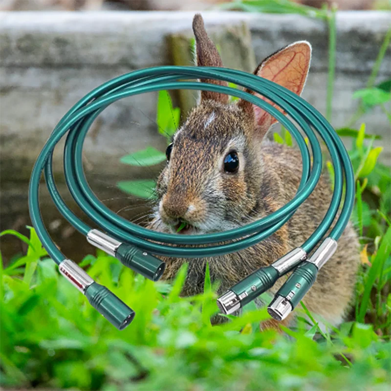 

Pro Audio XLR Balanced Interconnect - Oxygen-Free Copper Core, Gold-Plated Contacts