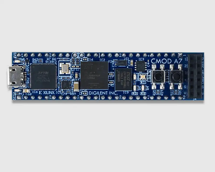 Cmod A7-35T: modulo FPGA Artix-7 breadboard