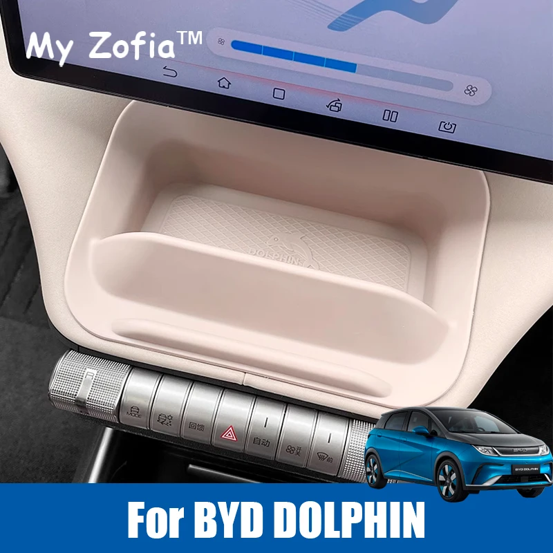 

For BYD Dolphin 2023 2024 2025 Car Storage box under central control Layered storage box Storage box under armrest Accessories