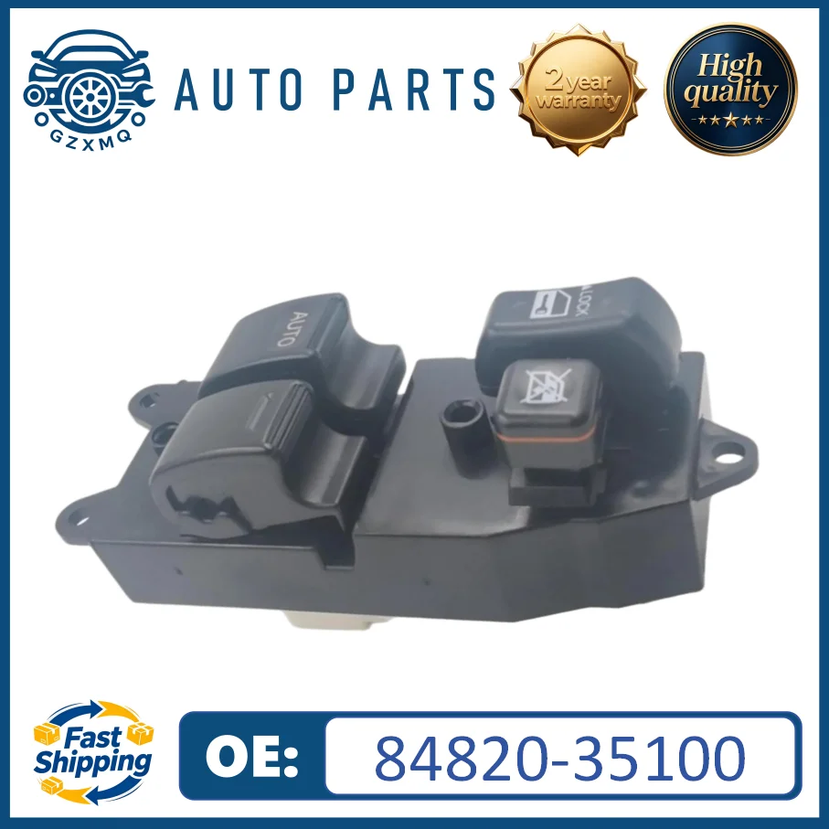 

84820-35100 Power Window Switch Driver Side For 2007-2011 Toyota FJ Cruiser