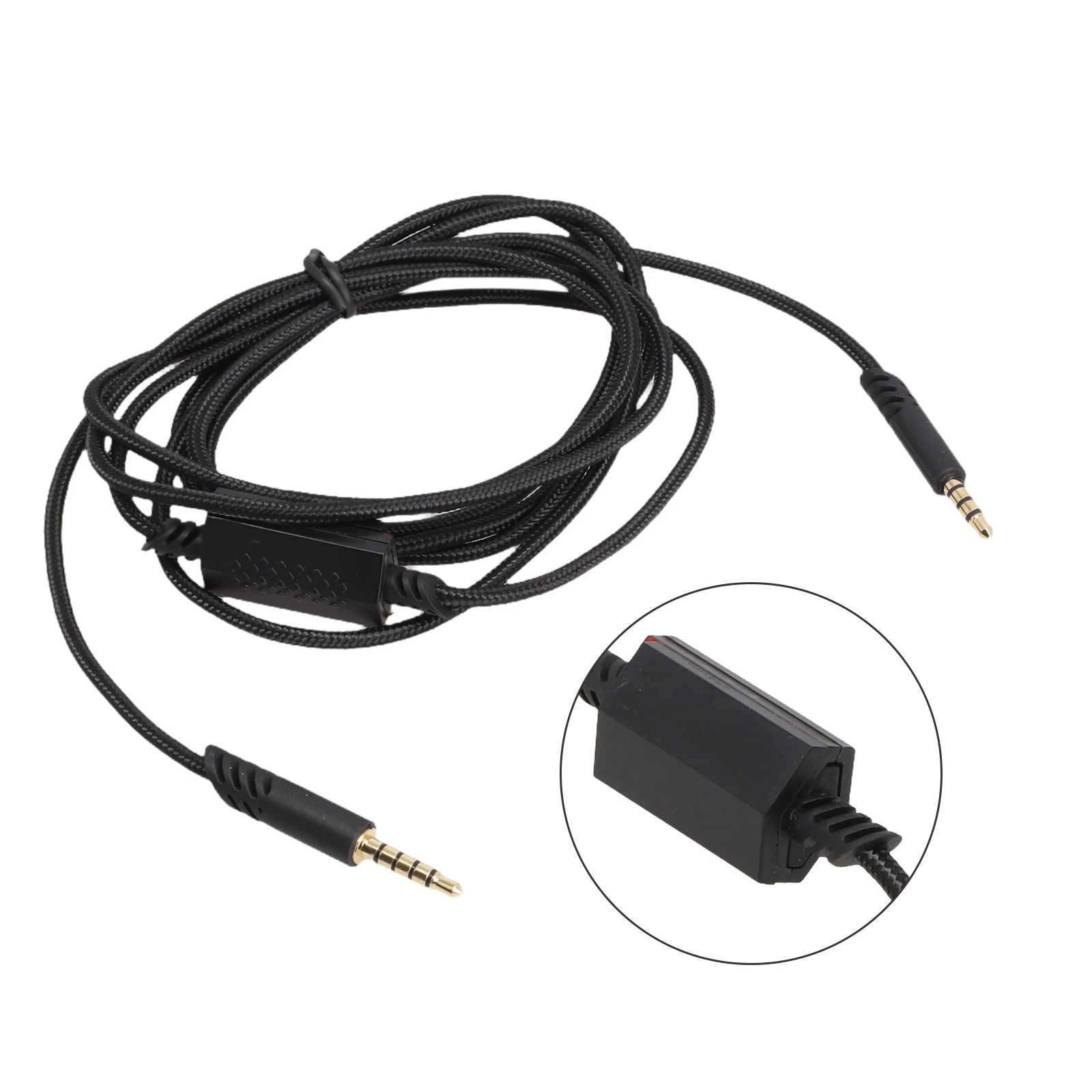 1szt Kabel Headph TPE ForLogitech Dla Astro A10 A40 Tr Mixamp Wysoka jakość dźwięku 3.5mm pozłacany Dla serii Xbox