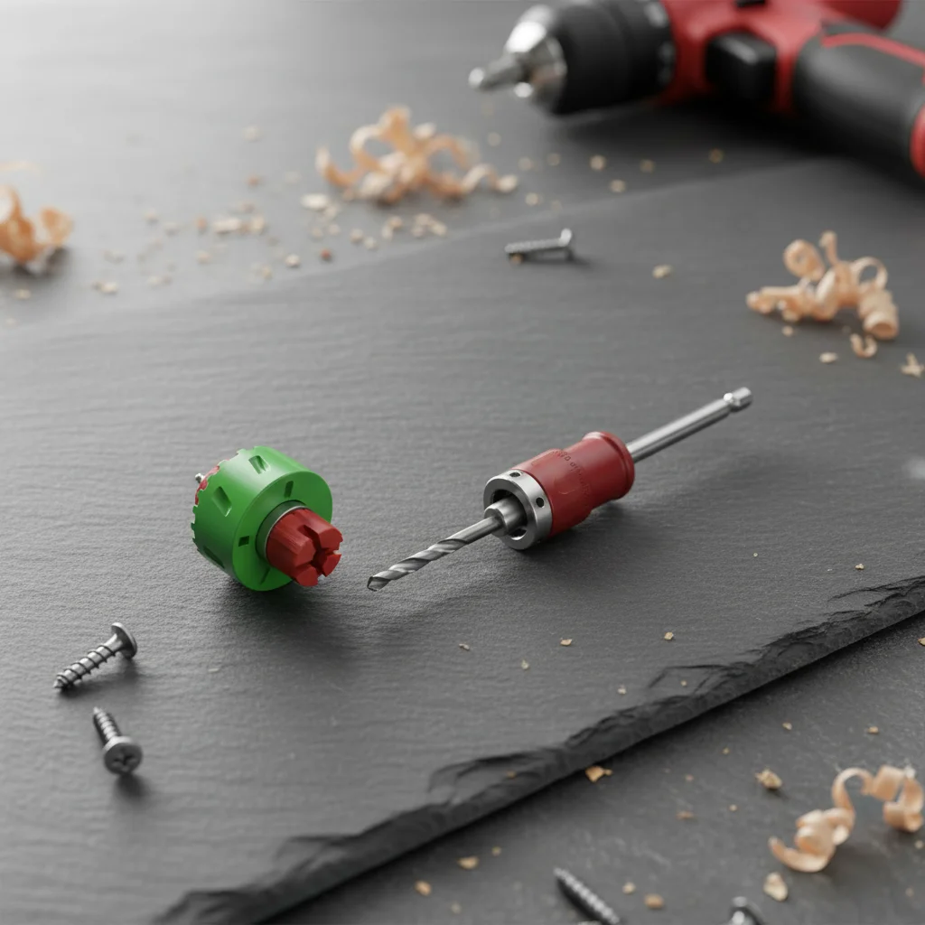 8.6mm Hexagonal Shank Quick-Release Hole Opener Connecting Rod Hole Connector Drill Bit Hole Distance Connector