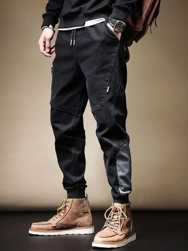 Cargo Pants Men Cotton Straight Oversize Tracksuit Wide Leg Tactical Baggy Pants 2023 Spring Summer pantalon homme men clothing
