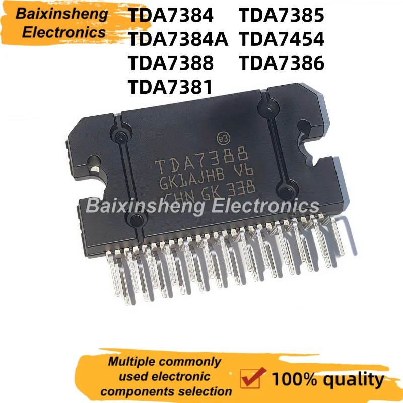 10 шт. Calidad оригинальный TDA7388 TDA7381 TDA7384 TDA7384A TDA7385 TDA7386 TDA7454 ZIP25 блок инвентаря усилителя чип IC