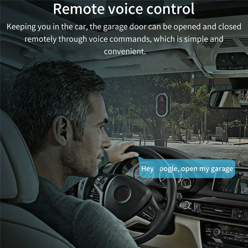 Elegante app Tuya Smart Life WIFI Controller per apriporta garage Porta per cancello Apri e chiudi Monitor Controllo vocale per Alexa Google
