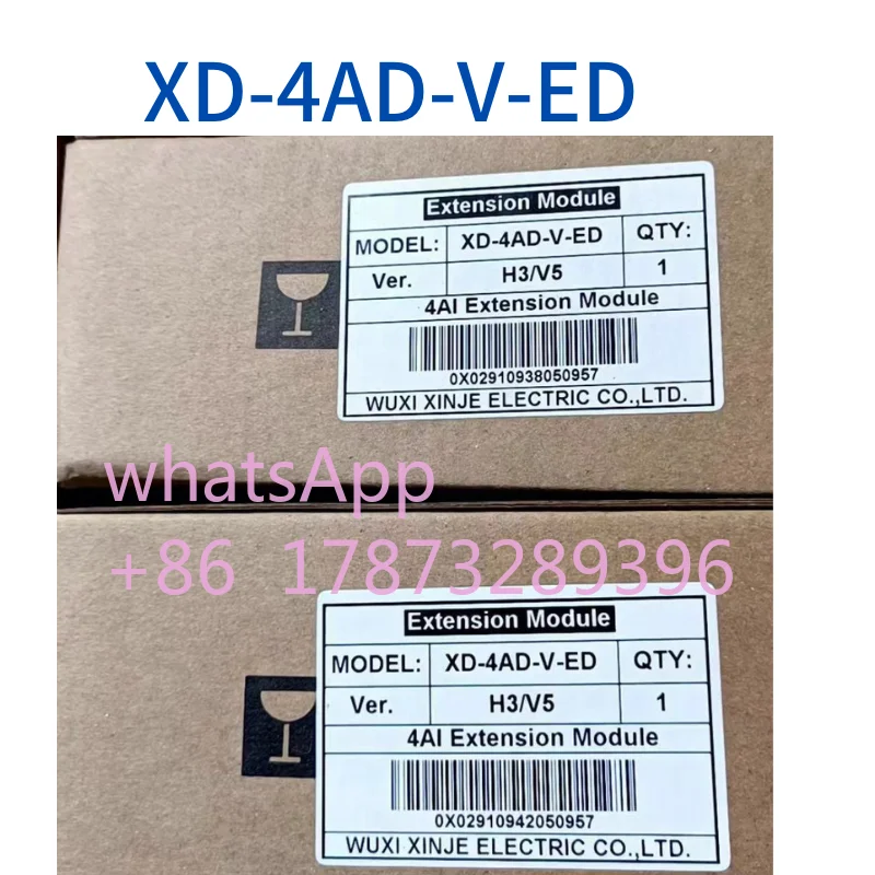 Novo módulo XD-4AD-V-ED, entrega rápida